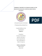 Scattered Into Smithereens: The Effects of Broken Homes On The Academic Performance of Kapalong National High School Students