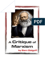 A Critique of Marxism Dolgoff