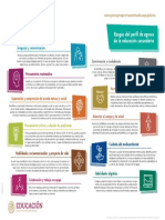 Infografia Rasgos Del Perfil Egreso de La Educacion Secundaria PDF