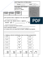 Avaliacao Diagnóstica 1 Semana