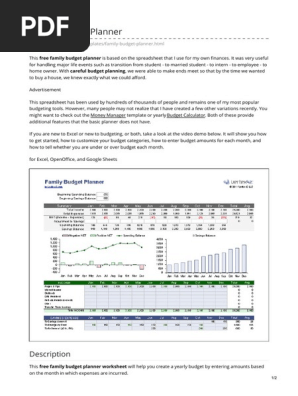 vertex42.com-Family Budget Planner