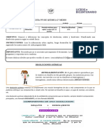 Guía N°3. Química 2° Medio