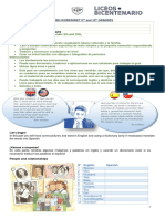 Guía N°1. Inglés. 2°medio PDF