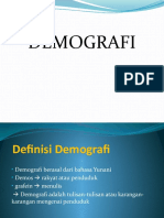 Demografi