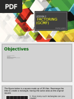 Intro To Factoring and GCMF