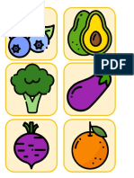 Loteria Frutas y Verduras