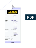 Jag (TV Series) : Jump To Navigationjump To Search