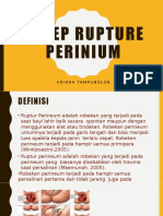 Rupture Perinium