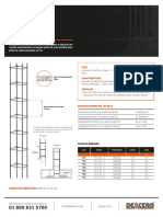 Castillo Doblado Deacero Ficha Tecnica