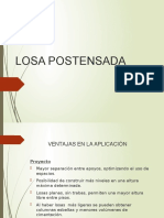 Losa Postensada