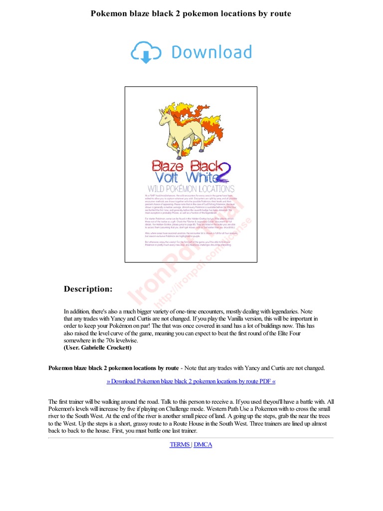 Pokemon B PDF | PDF