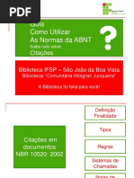 Guia  ABNT - Citação