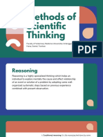 Methods of Scientific Thinking