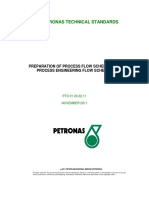 Petronas Technical Standards: Preparation of Process Flow Schemes and Process Engineering Flow Schemes
