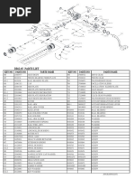 Drg-65 Parts List: Key No Parts No Parts Name Key No Parts No Parts Name