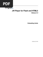 Download JW Player Embedding and Javascript Guide by Shravan Kumar SN45727815 doc pdf