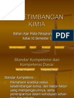 KESETIMBANGAN KIMIA