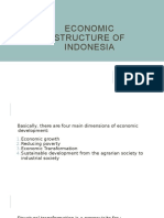 Ch. 3 Economic Structure of Indonesia