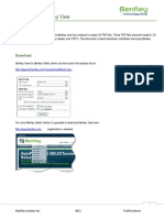 3D PDF With Bentley View: Document Objectives