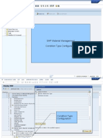 SAP Material Management Condition Type Configuration