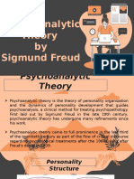 Psychoanalytic Theory by Sigmund Freud