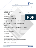 Example: A Three Phase Overhead Lines Has A Resistance & Reactance of