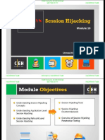 CEHv9 Module 10 Session Hijacking PDF