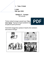 Latihan Karangan 1 (BERPANDU) PDF