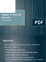 Chapter 15 HRD and Diversity: Marissa Bamford