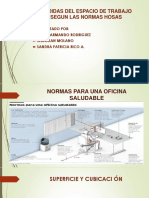 Medidas Del Lugar de Trabajo Normas Hosas