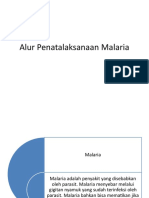 Alur Penatalaksanaan Malaria