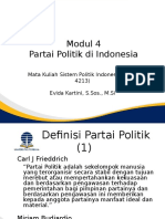 Partai Politik Kelompok Kepentingan Dan Kelompok Penekan Di Indonesia