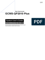 GCMS-QP2010Plus User'sGuide (Ver2.5) PDF