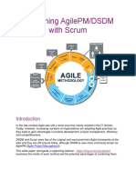 Combining AgilePM and DSDM WITH SCRUM