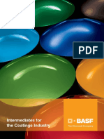 BASF - Intermediates For The Coatings Industry PDF