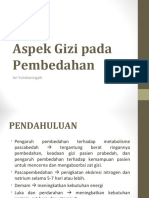 Aspek Gizi Pada Pembedahan