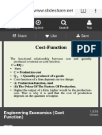 Cost Functions