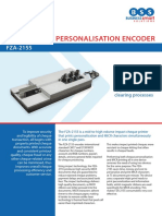 Micr Cheque Personalisation Encoder: Make FZA-2155 A Great Addition To Your Cheque Clearing Processes