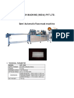 Eco Friendly Non Woven Mask Making Machine PDF