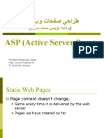 ASP (Active Server Page) : Morteza Sargolzaie Javan IT Scientific Society