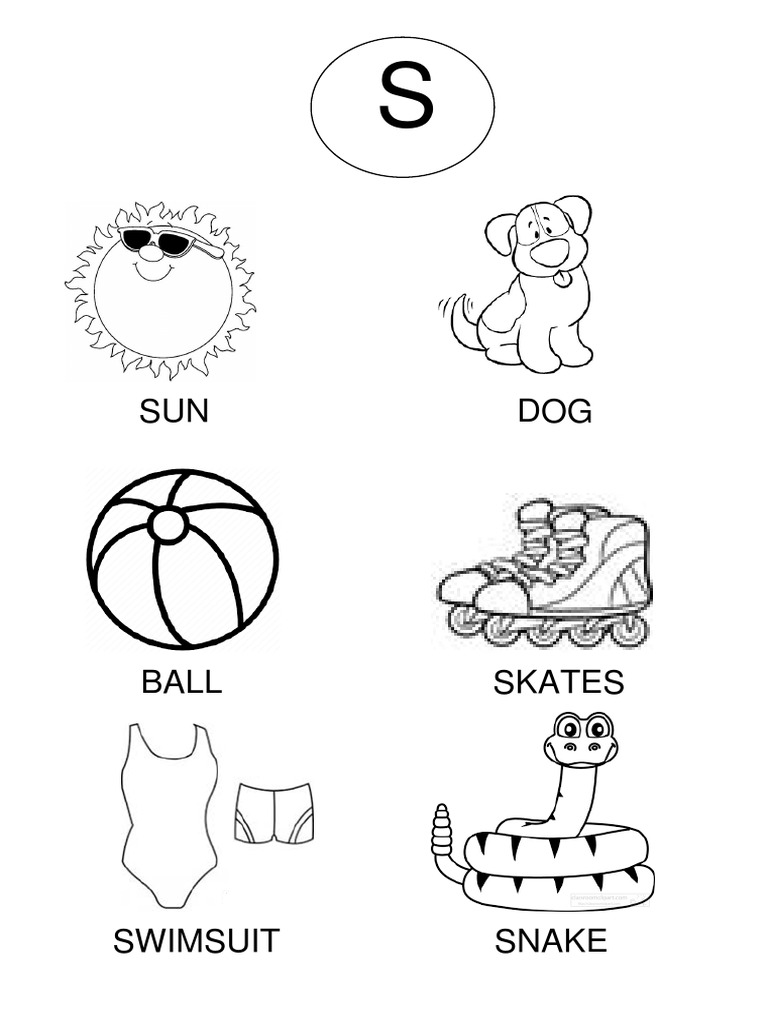 Fun Words for Kids: Animals & Objects | PDF