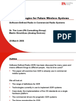 Key Technologies For Future Wireless Systems: Software-Defined Radio in Commercial Radio Systems