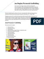 Jenis Jenis Scaffolding PDF