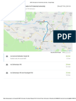 ISBT Dehradun to FRI Deemed University Map Directions