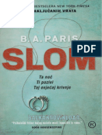 B. A. Paris - Slom PDF