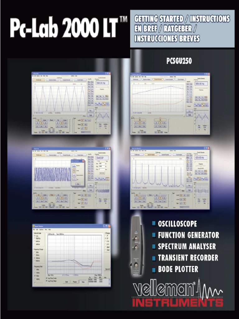 Usermanual Pclab2000lt | PDF | Installation (Programmes informatiques ...