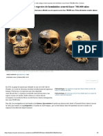 El cruce más antiguo entre especies de homínidos ocurrió hace 700.000 años _ Ciencia