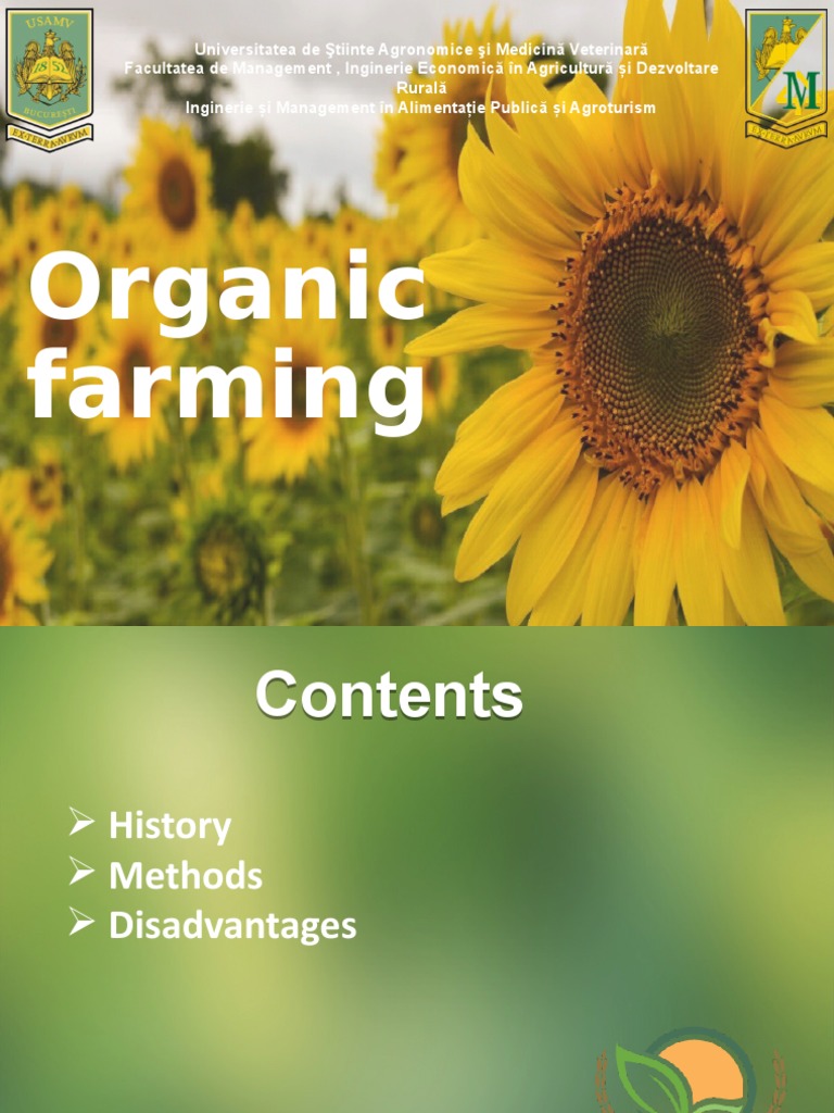 Overview of Organic Farming Practices | PDF | Organic Farming | Agriculture