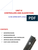 UNIT IV-COntroller and Algorithms
