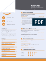 Attractive and Professional Resume Writing in Power Point 2019 PDF